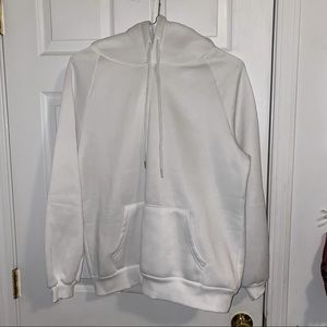 white hoodie
